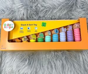 Gigglescape Stack & Sort Toy - 66pcs